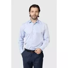 Прямая рубашка из хлопка KANZLER