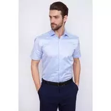 Прямая рубашка из хлопка KANZLER