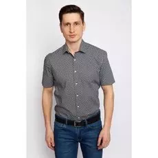 Прямая рубашка из хлопка KANZLER