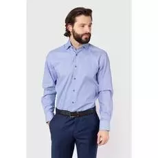 Прямая рубашка из хлопка KANZLER