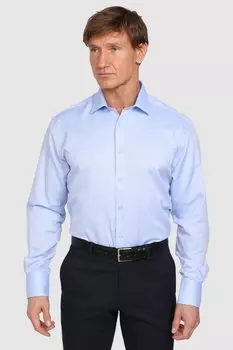 Прямая рубашка из хлопка KANZLER