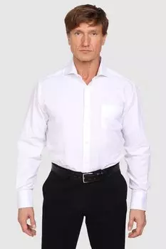 Прямая рубашка из хлопка KANZLER