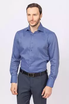 Прямая рубашка из хлопка KANZLER