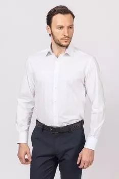 Прямая рубашка из хлопка KANZLER