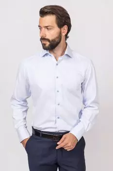 Прямая рубашка из хлопка KANZLER