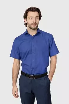 Прямая рубашка из хлопка KANZLER