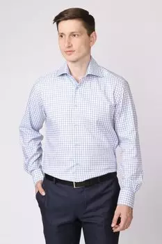 Прямая рубашка из хлопка KANZLER