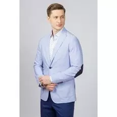 Прямой пиджак из хлопка KANZLER