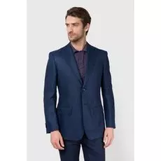 Прямой пиджак из шерсти и льна KANZLER