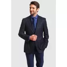 Прямой пиджак из шерсти KANZLER