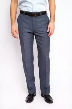 Прямые брюки из шерсти и льна KANZLER