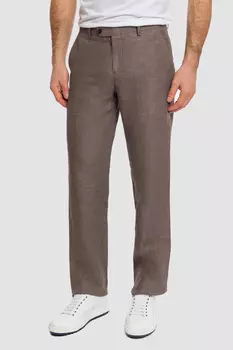 Прямые брюки изо льна KANZLER