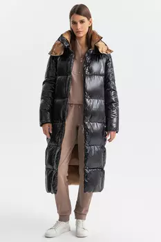 Пуховик длинный зимний