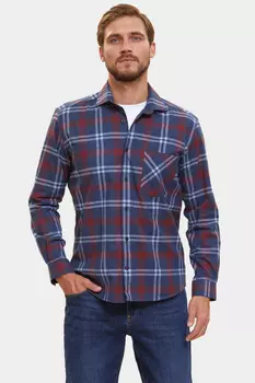 Рубашка из хлопка в клетку