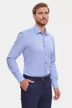 Рубашка из хлопка в клетку