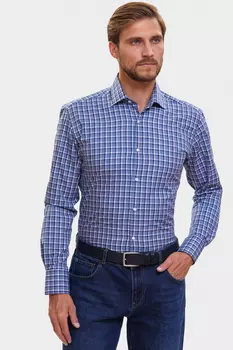 Рубашка из хлопка в клетку