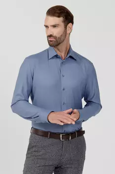 Рубашка из смесовой шерсти с возможностью машинной стирки