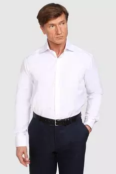 Рубашка приталенная из хлопка KANZLER