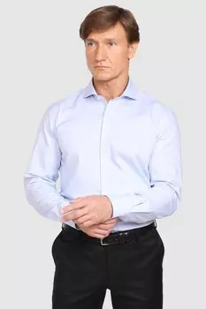 Рубашка приталенная из хлопка KANZLER