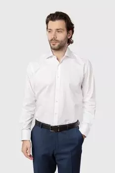 Рубашка приталенная из хлопка KANZLER