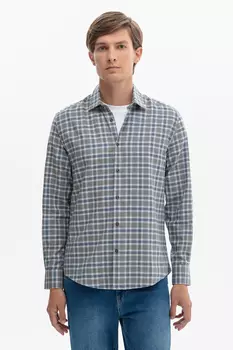 Сорочка из хлопка в клетку