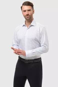 Сорочка из хлопка в клетку, легкая в уходе