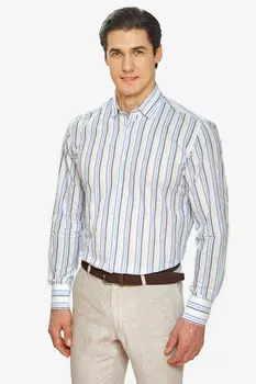 Сорочка из хлопка в полоску