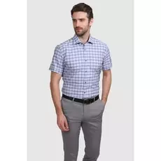 Сорочка полуприталенная из хлопка KANZLER