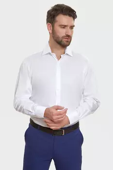 Сорочка приталенная из хлопка