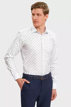 Сорочка приталенная из хлопка