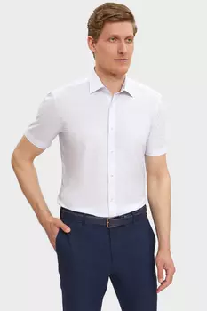 Сорочка приталенная из хлопка