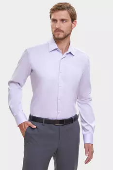 Сорочка приталенная из хлопка