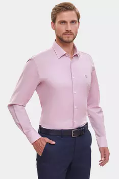 Сорочка приталенная из хлопка