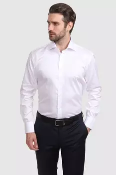 Сорочка приталенная из хлопка KANZLER