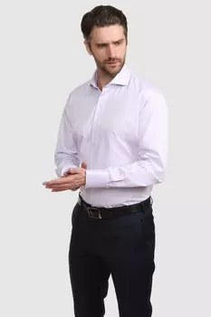 Сорочка приталенная из хлопка KANZLER