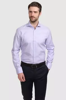 Сорочка приталенная из хлопка KANZLER