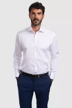 Сорочка приталенная из хлопка KANZLER