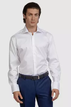 Сорочка приталенная из хлопка KANZLER