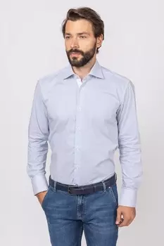 Сорочка приталенная из хлопка KANZLER