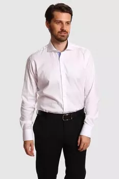 Сорочка приталенная из хлопка KANZLER