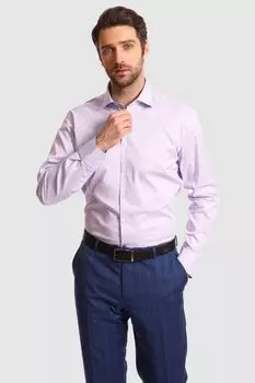 Сорочка приталенная из хлопка KANZLER