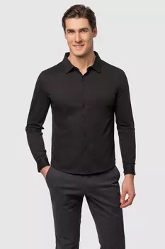 Сорочка приталенная из хлопка KANZLER