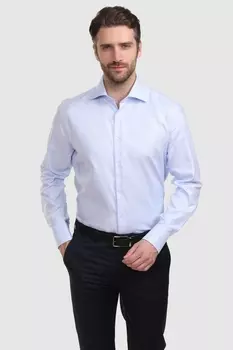 Сорочка приталенная из хлопка KANZLER