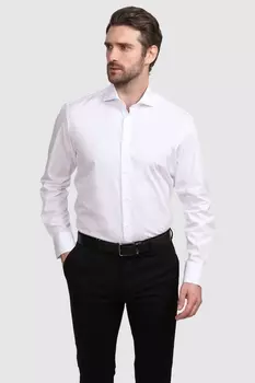 Сорочка приталенная из хлопка KANZLER