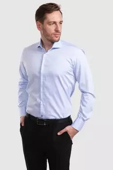 Сорочка приталенная из хлопка KANZLER