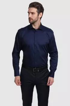 Сорочка приталенная из хлопка KANZLER