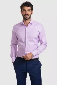 Сорочка приталенная из хлопка KANZLER