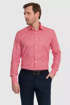 Сорочка приталенная из хлопка KANZLER