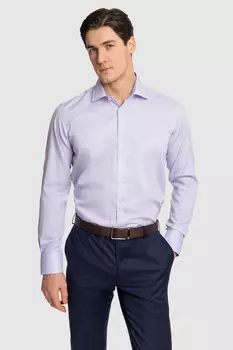 Сорочка приталенная из хлопка KANZLER