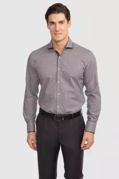 Сорочка приталенная из хлопка KANZLER